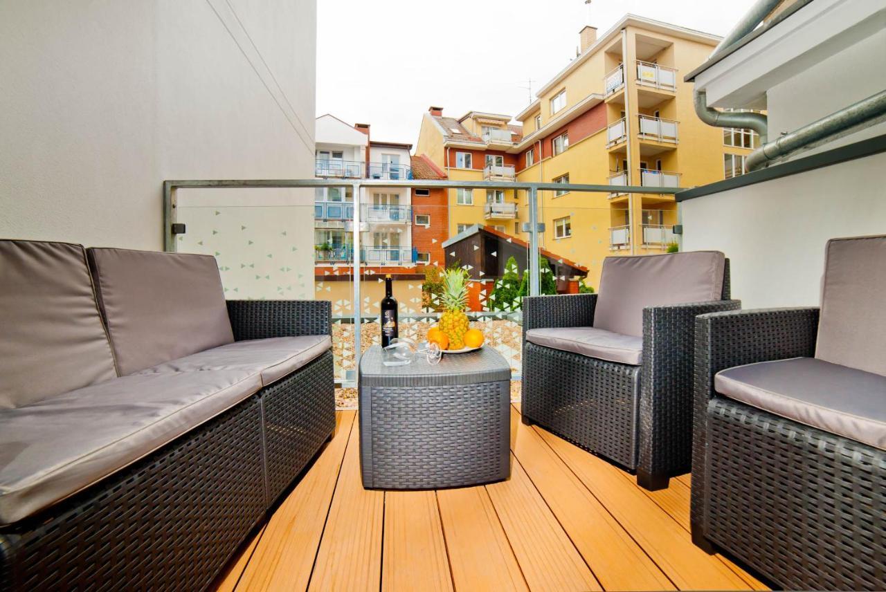 Porty B103 Nadmorskie Tarasy Pool Sauna Parking Kołobrzeg Esterno foto